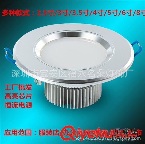 LED射燈12W天花燈筒燈服裝店射燈背景墻燈5W7W9W18W全套
