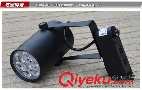 廠家批發LED軌道射燈 明裝吸頂服裝店背景墻射燈3w5w7w12w18w全套原始圖片3
