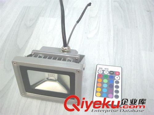 廠(chǎng)家直銷(xiāo)  LED遙控七彩投光燈 RGB投光燈 LED泛光燈10W20W30W50W原始圖片2