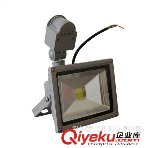 【優(yōu)質】感應投光燈20W LED人體感應投光燈 低價出售*