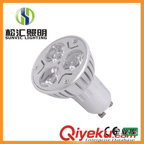 12V 壓鑄 COB 3W LED射燈 燈杯 GU10 展示廳 RGB單色光