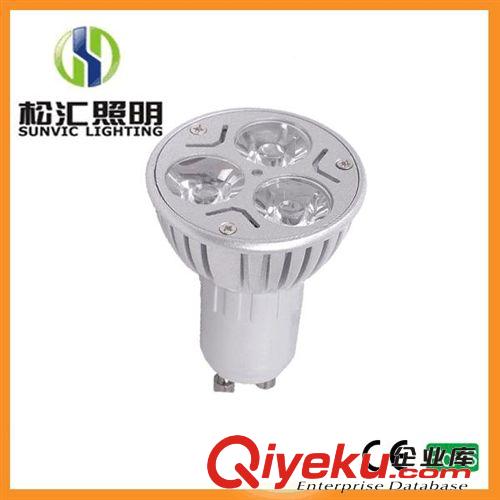 12V 壓鑄 COB 3W LED射燈 燈杯 GU10 展示廳 RGB單色光