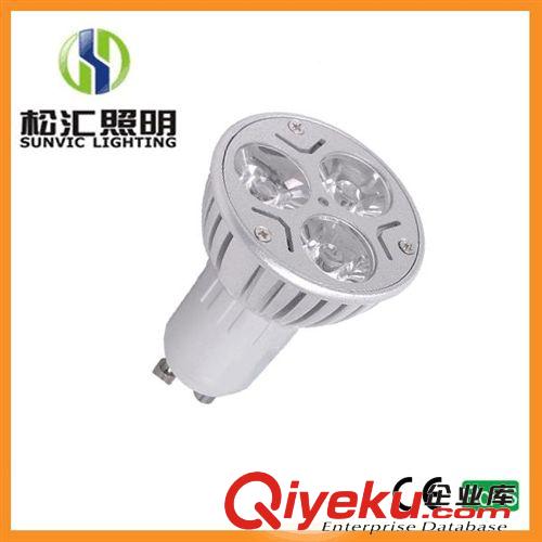 12V 壓鑄 COB 3W LED射燈 燈杯 GU10 展示廳 RGB單色光