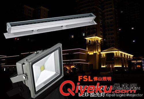 批發(fā) LED投光燈 20W防水 LED泛光燈 投光燈 佛山照明zptj促銷原始圖片2