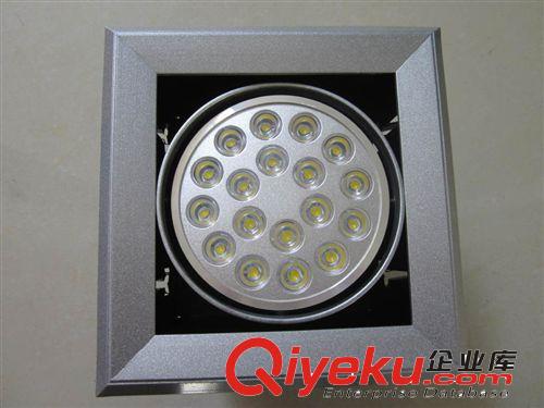 供應(yīng)18W格柵燈 三頭6W豆膽燈 整燈功率18W