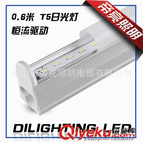 出口T5灯管细一体工程型3014 10W 0.6米恒流日光管 厂家批发直销