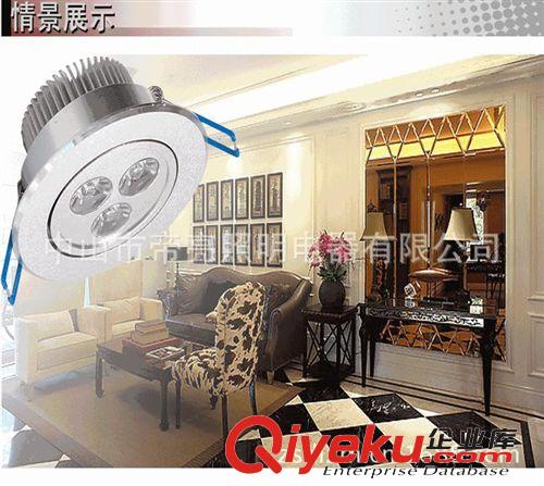 【帝亮】大功率 LED天花燈射燈筒燈3W5W9W12W15W18W24W21W36W110V原始圖片2