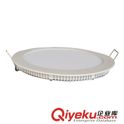LED6w圓形暗裝面板燈集成吊頂嵌入式面板燈辦公室專用燈無頻閃原始圖片2