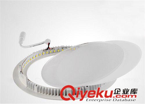 LED6w圓形暗裝面板燈集成吊頂嵌入式面板燈辦公室專用燈無頻閃原始圖片3