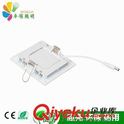 LED超薄方形3W4W6W9W12W15W18W嵌入式暗裝面板燈辦公室專用