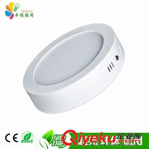 超薄圓形明裝LED筒燈超亮防霧燈廚衛(wèi)燈6W LED面板燈 led平板燈原始圖片3
