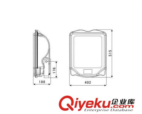 百美400w防眩通路燈，400w防眩泛光燈，大功率防眩泛光燈批發(fā)