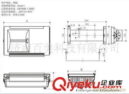250w隧道燈，亞明隧道燈，亞明250w隧道燈，ZQ108a，亞明戶外燈原始圖片3