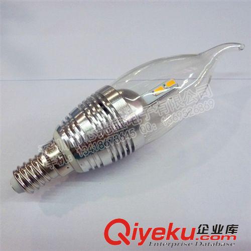 【精品推薦】5630LED貼片內(nèi)立柱蠟燭燈正白暖白 3W  85-265V