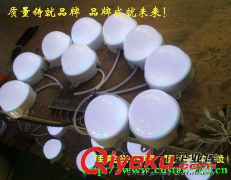 LED單色點(diǎn)光源 100MM圓形 七彩內(nèi)控 全彩外控 LED亮化工程點(diǎn)光源