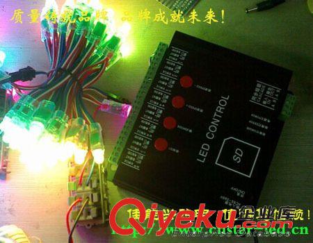 LED全彩像素屏點光源DMX512同步控制器 DMX解碼器 LED聲控控制器原始圖片3
