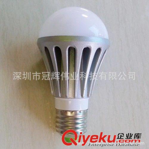 優質壓鑄鋁LED5W球泡led球泡燈廠家 冠輝廠價直銷過CE ROHS認證