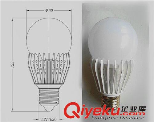 270度發(fā)光LED球泡燈-鰭片式10W球泡 品質(zhì)優(yōu)價QP-10W-01