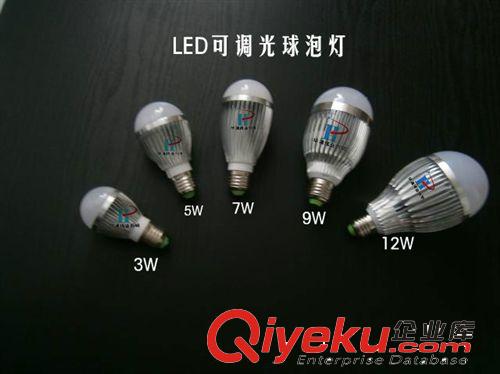 廠家直銷 可控硅LED 5W 可調(diào)光 球泡燈 LED室內(nèi)照明燈燈泡