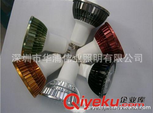 工廠直銷 gd 3W LED 鰭片 小射燈 LED燈E27 GU10 GU5.3 射燈原始圖片2