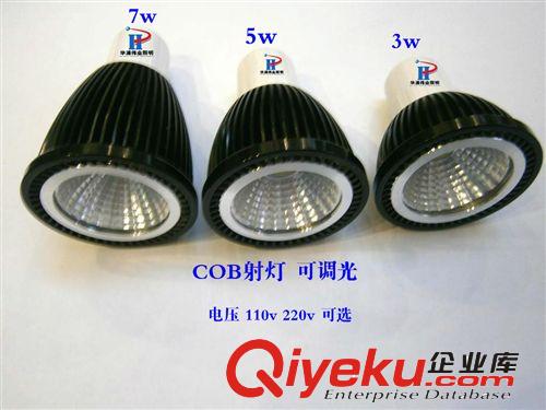 廠家直銷(xiāo) 新款上市 LED COB射燈3W 5W 7W直流 12v小射燈 MR16