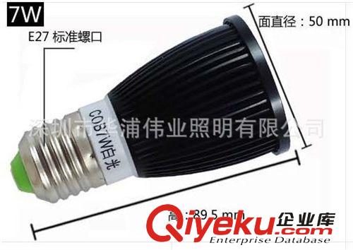 廠家直銷(xiāo) 新款上市 LED COB射燈3W 5W 7W直流 12v小射燈 MR16原始圖片2