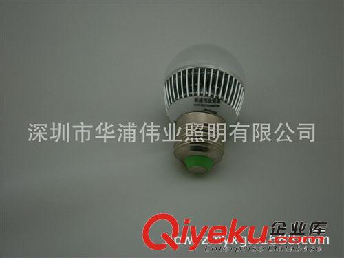 貼片直流12V 3W led鰭片球泡燈 地攤燈 夜市燈 太陽能LED燈