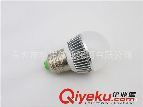 貼片直流12V 3W led鰭片球泡燈 地攤燈 夜市燈 太陽能LED燈