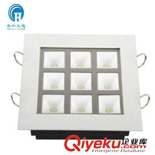 粵和 大功率LED廚衛(wèi)燈 格柵燈 格子燈 吸頂燈 4W9W16W25W方形暗裝