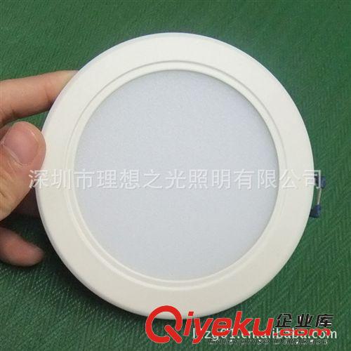 经济型热销 4寸白边筒灯 4寸led筒灯 led筒灯7*1W 开孔115mm