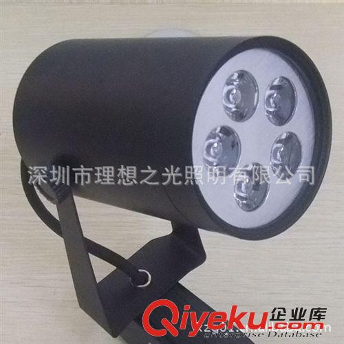 深圳供應led軌道燈5W 商業照明led導軌射燈 服裝店射燈原始圖片2