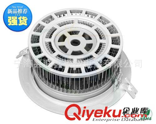 廠家直銷(xiāo):24W  8寸LED天花筒燈  節(jié)能燈  射燈原始圖片3