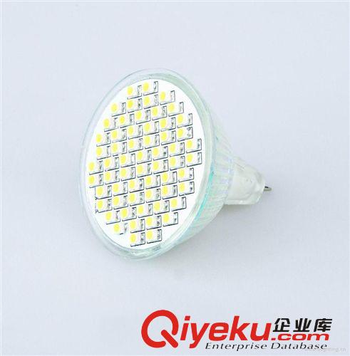 MR11 GU10 1.5W LED射燈顆smd5050玻璃燈杯/12V高亮180LM三安芯片