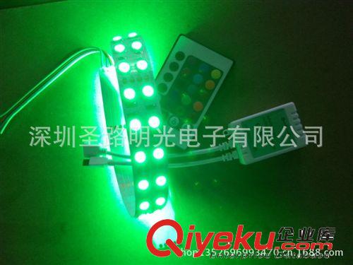 廠家直銷金品質5050LED軟燈條燈帶雙排120燈原始圖片2