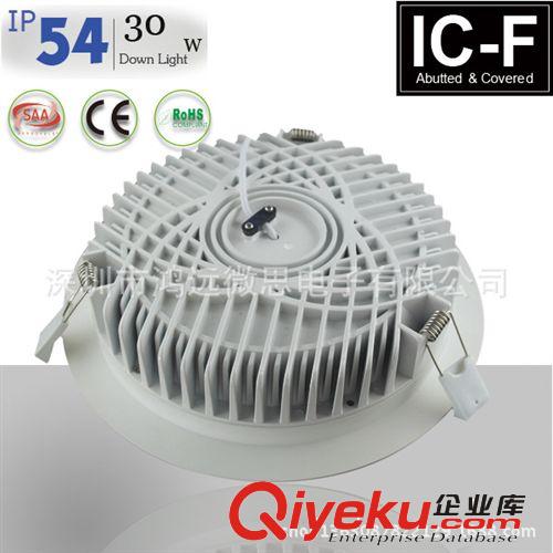 深圳廠家直銷 8寸led防水筒燈 8-30w 高xjb貼片筒燈 開孔190mm