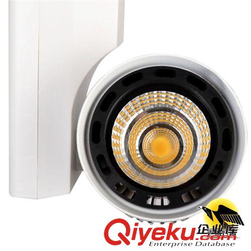 廠家直銷 15瓦led軌道燈 時(shí)尚簡(jiǎn)約gd酒店藝術(shù)館服裝店cob射燈