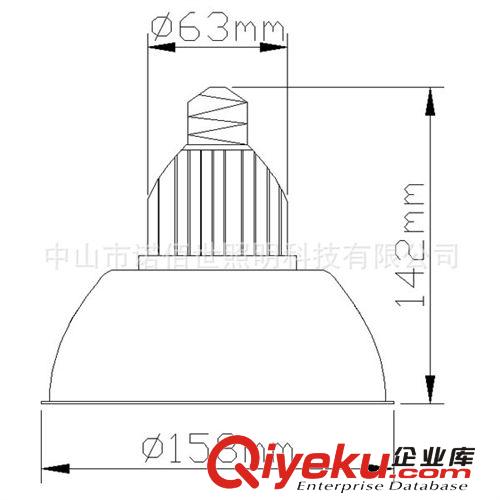 衡陽 LED工礦燈 天棚燈 高質量led礦燈 倉庫廠房燈15w工礦燈原始圖片2