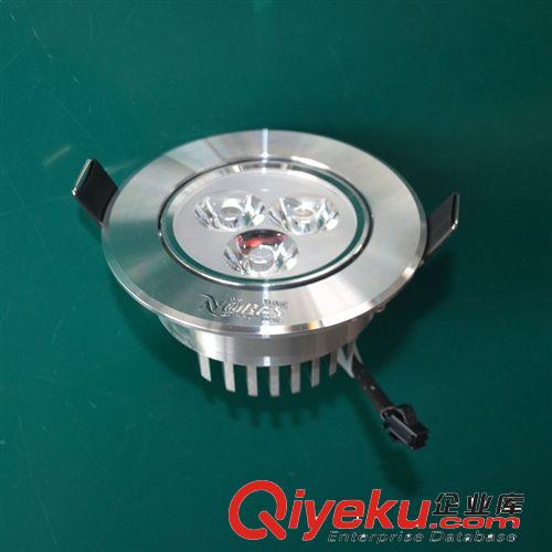 廠家直銷 led燈 LED天花燈 LED天花射燈 LED筒燈 3W70MM射燈 tj原始圖片2