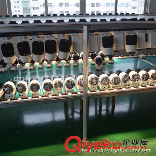 大連直銷20W 聚光LED大功率COB軌道燈投射燈服裝店珠寶店展廳射燈