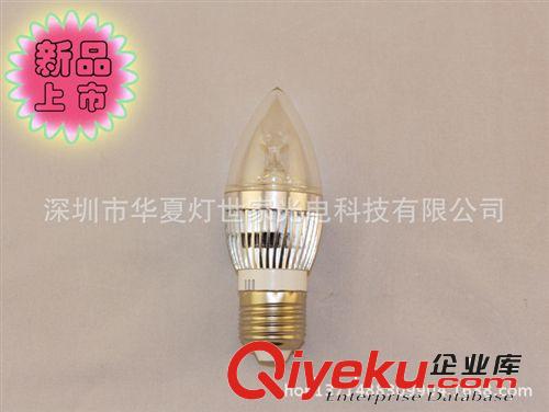 E27燈頭led蠟燭燈 進(jìn)口芯片品質(zhì)led蠟燭燈 高亮3Wled蠟燭燈