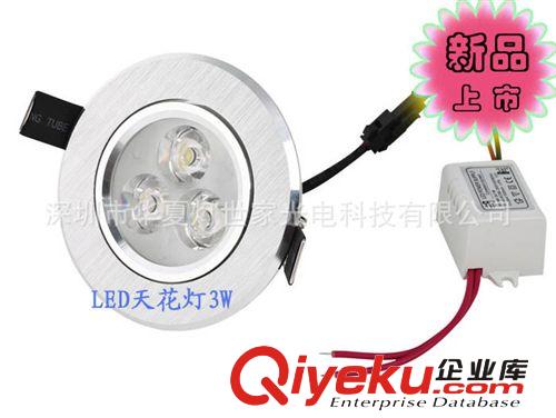 led廠家批發led天花燈 AC12V3Wled天花燈 DC12Vled天花燈