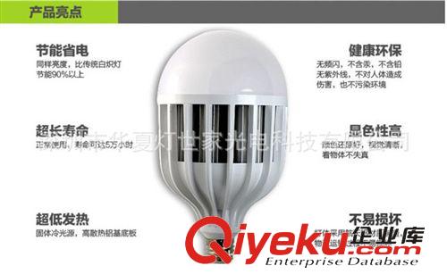 {zpy}塑料球泡燈 220V36WLED塑料球泡燈 36W塑料球泡燈球泡燈