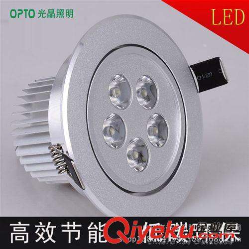 LED天花燈筒燈 3W傳統(tǒng)筒燈 LED白色烤白漆天花燈射燈