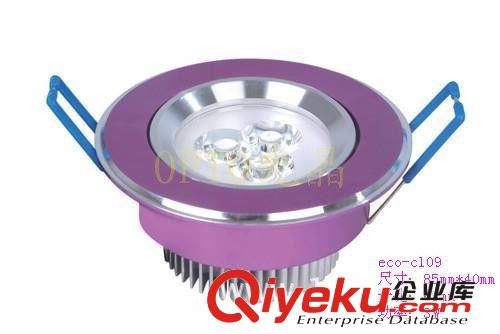 LED天花燈 LEDW  3W 裝飾照明 高品質(zhì) 高亮度原始圖片3