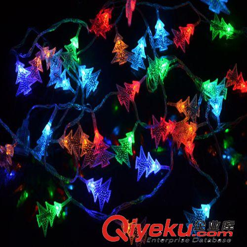 10米100燈圣誕樹燈串 燈串戶外防水led 節日led電池盒彩燈串裝飾原始圖片2