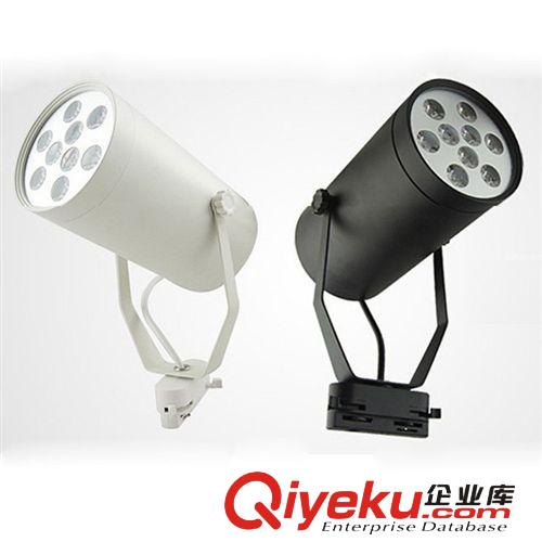 LED軌道射燈 服裝店明裝 射燈 LED導軌燈 9W 展示廳軌道射燈原始圖片2