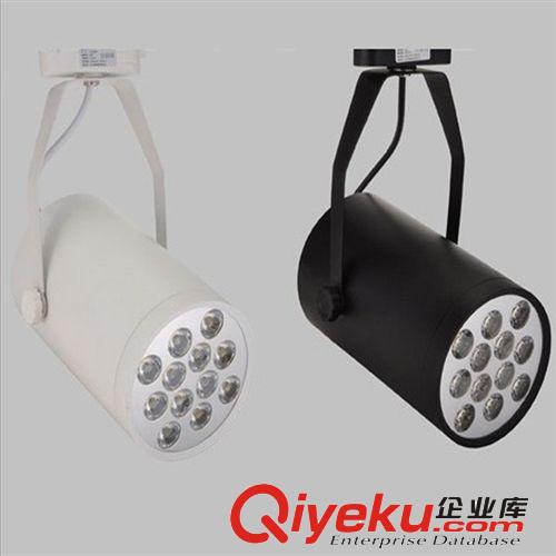 LED軌道射燈 服裝店明裝 射燈 LED導軌燈 12W 展示廳軌道射燈原始圖片3