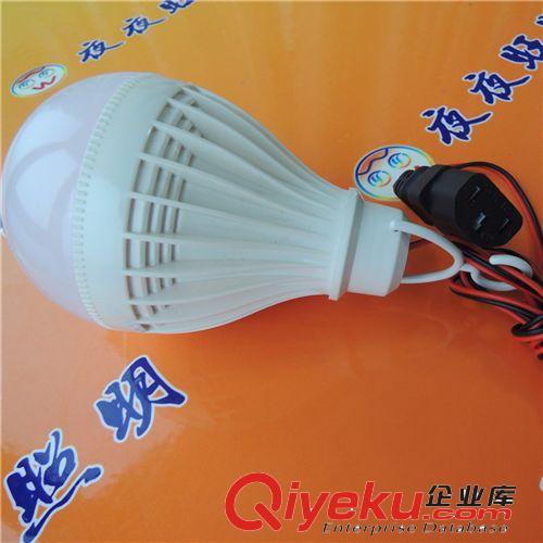 12伏 低壓球泡燈直流LED球泡 3-12W 攤位燈應急燈12V 48V 60V原始圖片3
