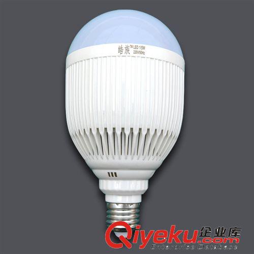 廠家供應led球泡燈配件 led塑料球泡燈15W 皓族塑料led燈泡批發原始圖片2
