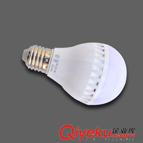 led燈泡 皓族球泡燈7w廠家直銷塑料型高亮度家用節能球泡燈批發原始圖片2